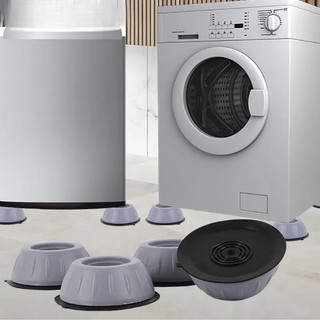 Chân chống rung máy giặt - Chất liệu cao su, giảm bảo vệ sàn, dùng cho máy giặt & tủ lạnh，cao su giảm chấn，chân máy giặt
