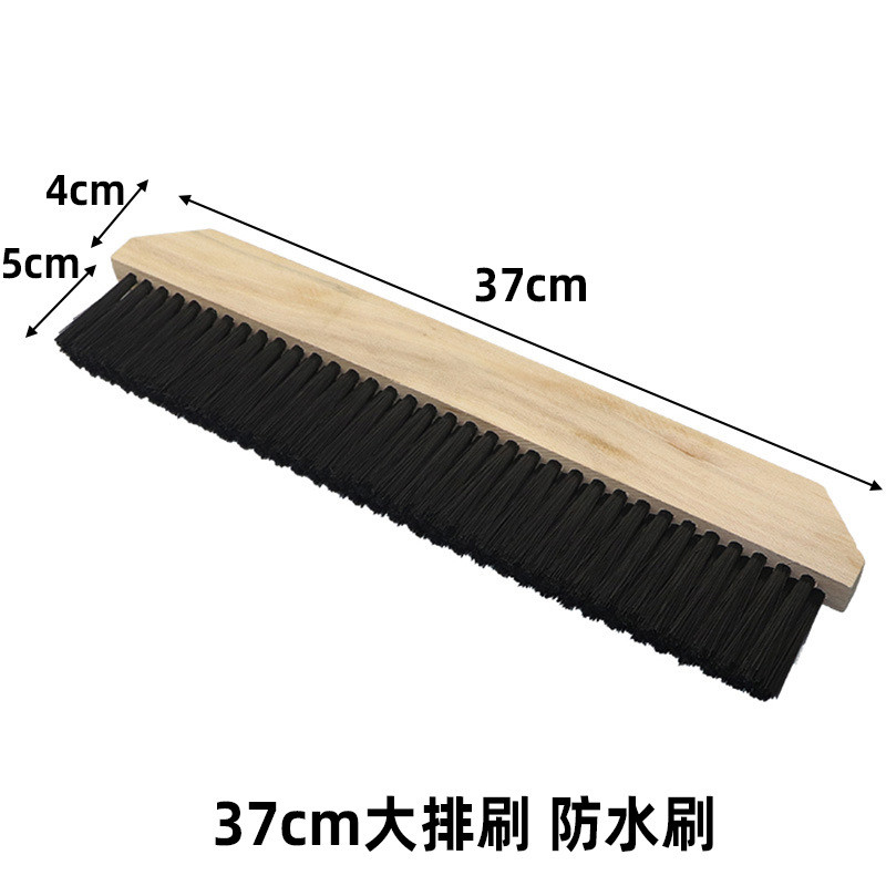 Bàn chải lớn acrylic chống nước công nghiệp, làm sạch dày cho máy gạch 25.11.12