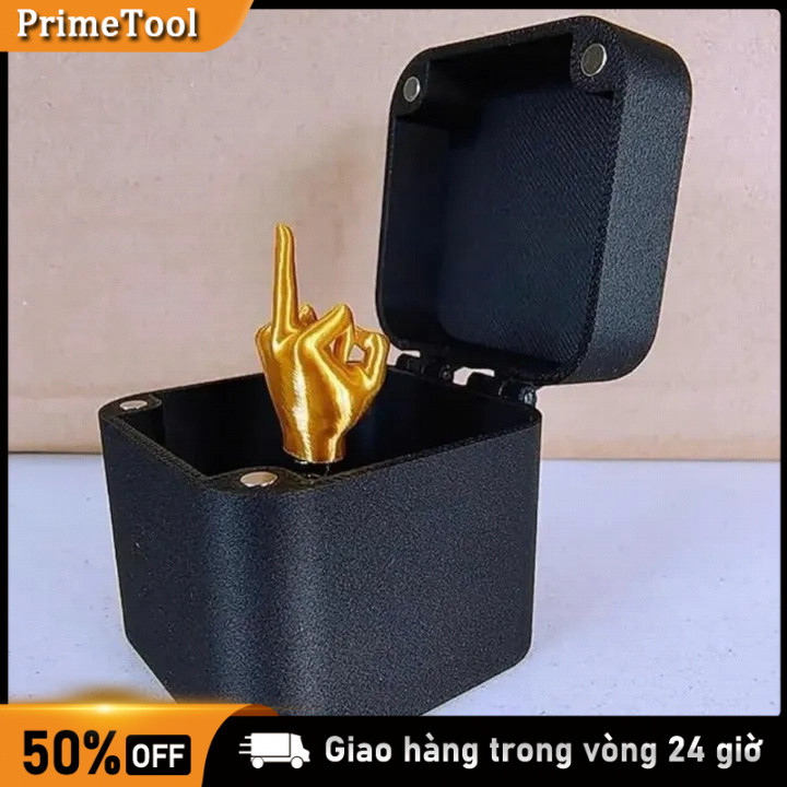 Hộp quà tiệc sáng tạo - Thiết kế 3D ngón giữa, đạo cụ vui, tạo không khí vui，Quà Tặng Vui Nhộn & Sáng Tạo