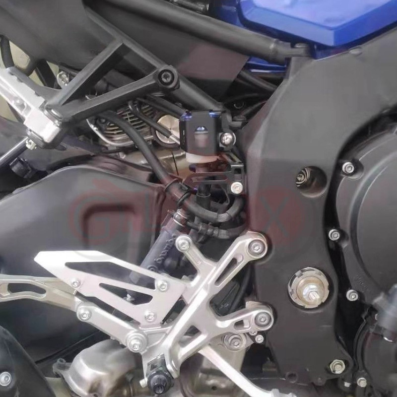 Dành Cho Xe YAMAHA YZF R1 R3 R6 R25 R15 V3 MT03 CNC Nhôm Phanh Sau Chất Lỏng Chứa Bao Bảo Vệ Xe Máy Phụ Kiện