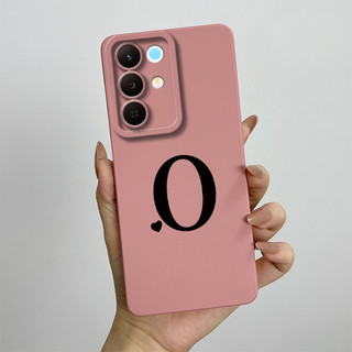 Dành Cho Realme 15X Chữ Cái Ban Đầu Dễ Thương Silicon Mềm TPU Realme15X C85 5G RMX5250 RMX5253 Vỏ Điện Thoại Bảo Vệ Ống Kính Chống Sốc