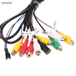 Tutu Xe Stereo Cáp Vô Tuyến 20 Pin Đầu Ra Cắm Dây AUX Đầu Nối Dây Có Quạt Header Cho ZHANGXUN Android Navigation VN