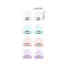 Kẹp viền quần 4 chiếc SMILE đã qua sử dụng, Kẹp rút ngắn chân vô hình chống trượt, Kẹp quần áo đa chức năng Thiết bị viền ẩn để rút ngắn chân quần