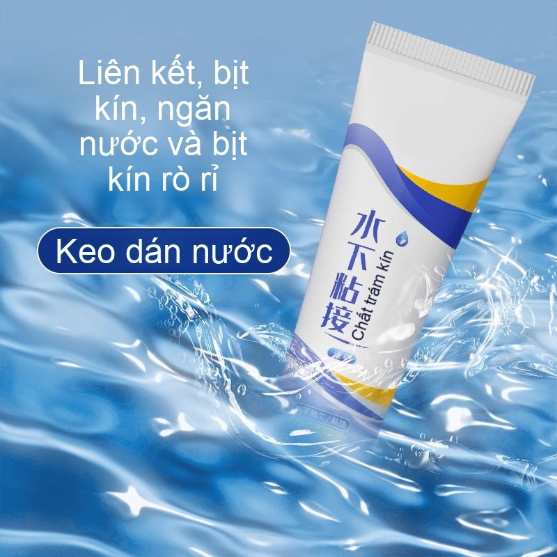 ❤️Chính Hãng❤️Keo dán dưới nước/keo dán dưới nước/keo chống thấm nước siêu bền/keo dán siêu dính/Keo vá vết rò rỉ/Keo dán dưới nước dành cho hồ bơi trong suốt