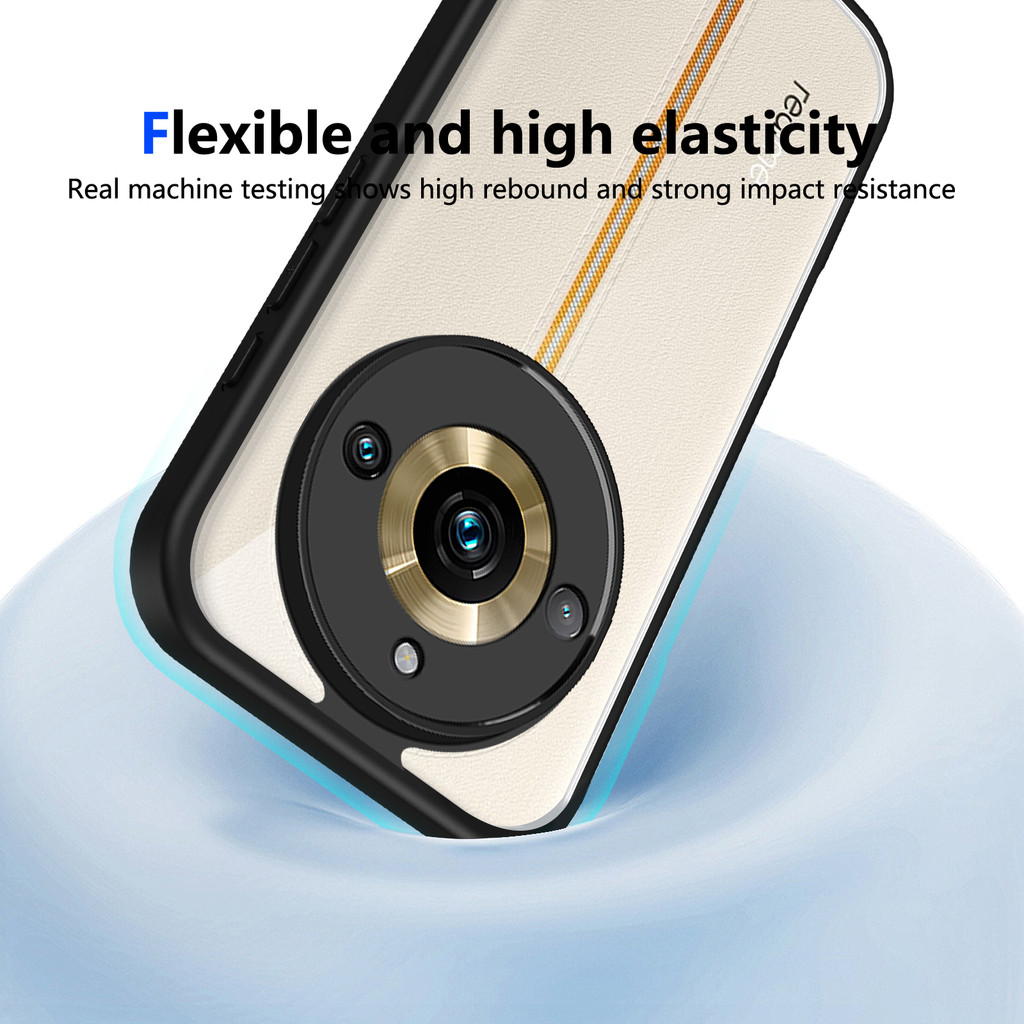 Ốp lưng Realme 11 Pro Plus 5G Vỏ trong suốt mờ thời trang cho Ốp điện thoại Realme 11 Pro 5G