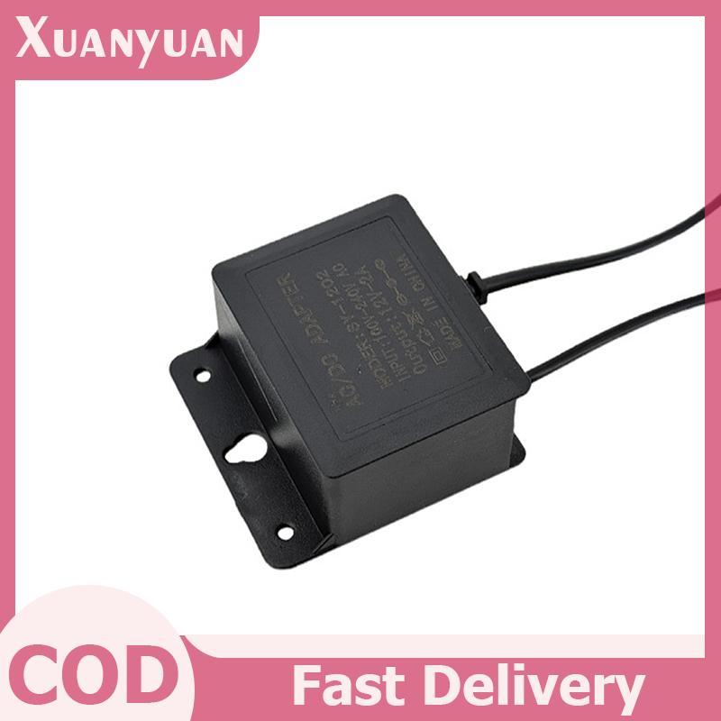 XUAN 1 Cái EU / US Cắm DC12V 2A Bộ Chuyển Đổi Nguồn Chống Thấm Nước Cho Giám Sát An Ninh Quan Sát AHD Camera Sạc NVR DVR Đầu Vào AC100V-240V VN