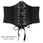 Thắt lưng PYCOU Corset, Dây đeo thắt lưng giảm béo trang trí, Thiết kế đàn hồi bên ngoài Vỏ thắt lưng rộng cho váy Quần áo hàng đầu