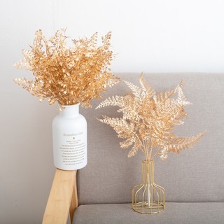 Cây Lá Giả Màu Vàng Trang Trí Nhà Cửa Bắc Âu Decor Phòng Khách Dương xỉ Cỏ Ba Tư Bạch Đàn Kim Tiền Tiệc Cưới Sự Kiện Đạo Cụ Chụp Ảnh DIY Hoa Cắm Bình Sang Trọng Thẩm Mỹ Nội Thất Hiện Đại Quà Tặng Khai Trương Văn Phòng Ban Công Bàn Làm Việc