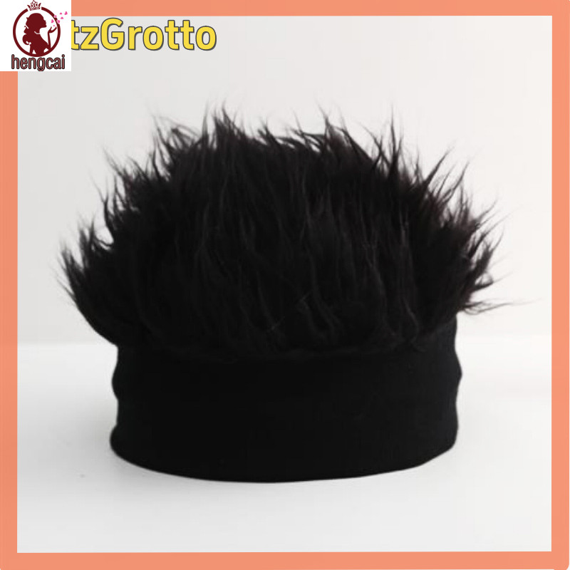 Mũ tóc giả retro phong cách hip hop, phù hợp nam giới