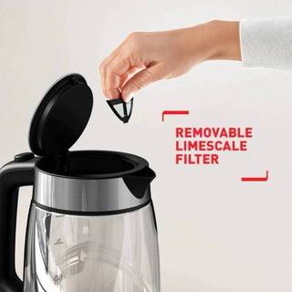 Bình đun siêu tốc Tefal KI605830 - 1.7L, Thủy tinh, 2200W | Bảo hành 24 tháng