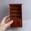 PCF * Kệ thu nhỏ Tủ thực tế có cửa chức năng cho 1 ngôi nhà búp bê 12