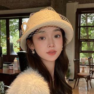 ☘️ mũ chóp cao kiểu Pháp dành cho nữ ☘️ Mũ thu đông cao cấp Mũ nỉ len lưới phong cách retro nữ, phù hợp thu đông
