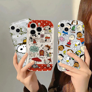 Ốp Lưng Cho Xiaomi 15T Pro POCO X7 X6 X5 X3 Pro NFC F3 F6 F7 M4 M6 Pro 11 Lite 5G NE Vỏ Điện Thoại Hoạt Hình Hợp Thời Trang Snoopy Silicon Dễ Thương Chống Sốc Bảo Vệ Camera Trong Suốt