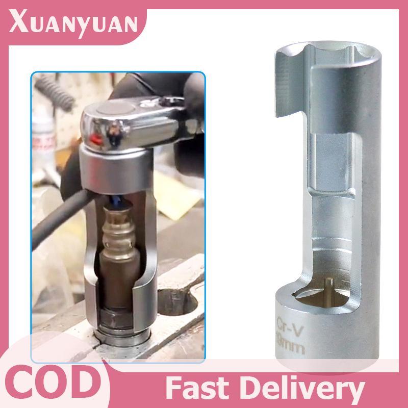 XUAN 17 / 19mmDiesel Kim Phun Nhiên Liệu Ống Lục Giác Mở Tay Loại Bỏ Cảm Biến Oxy Cờ Lê Ống Tay Xưởng Thiết Bị Dụng Cụ Cầm Tay VN