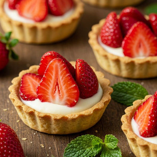 Vỏ Bánh Tart Làm Sẵn YA05 Nhất Hương Gói 66 Cái Nướng Sẵn Thơm Ngon Tiện Dụng