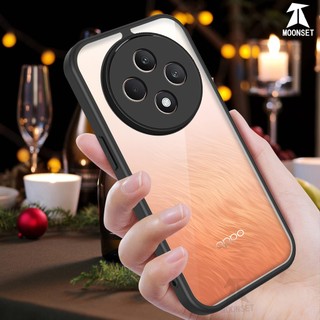 Dành cho OPPO Reno 12F / F27 Pro + 4G / 5G Ốp điện thoại cứng trong suốt Khung silicon mềm chống rơi mỏng