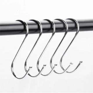 10 Móc Chữ S Thép Không Gỉ Đa Năng Treo Nhà Bếp, Phòng Tắm, Lan Can SUNND