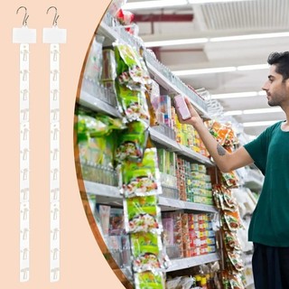 5 / 10 / 20 Cái Móc treo trưng bày đồ ăn nhẹ siêu thị - Kệ lưu trữ thực phẩm Dải lưu trữ