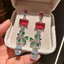 Hàn Quốc Thời Trang Hàn Quốc Sang Trọng Dài Zircon Tinh Tế Phong Cách Mới Sang Trọng Bông Tai Sang Trọng Bán Buôn
