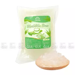 Thạch nha đam Lotus bịch 1kg - topping trà, trà sữa
