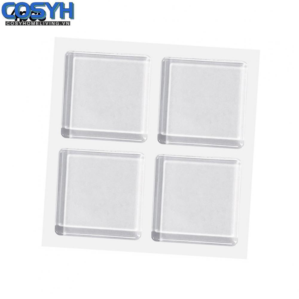 <cosyh>Anti Vibration Pad Can Be Washed Repeatedly Transparent Color Non-slip Mat
