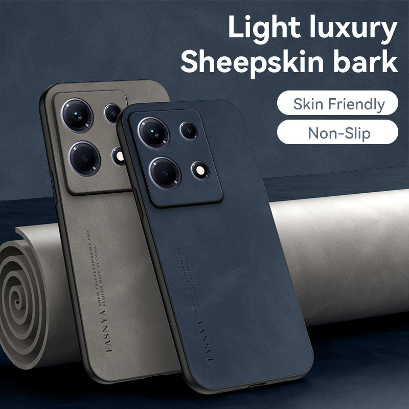 Ốp lưng Infinix Note 30 5G Vỏ da cừu sang trọng cho Infinix Note 30 Vỏ điện thoại