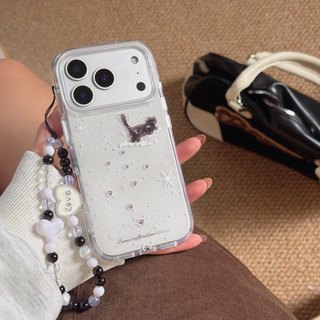 Ốp Lưng Cứng Tương Thích Với iPhone 13 14 14Pro 14ProMax 15 15Pro 15ProMax 16 16Pro 16ProMax 17 17Pro 17ProMax Ốp Họa Tiết Mèo Tuyết Mùa Đông