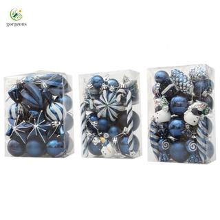 ⭐GROUS⭐Beautifully Crafted 2029PCS Christmas Ball Ornaments for Holiday Wedding Party