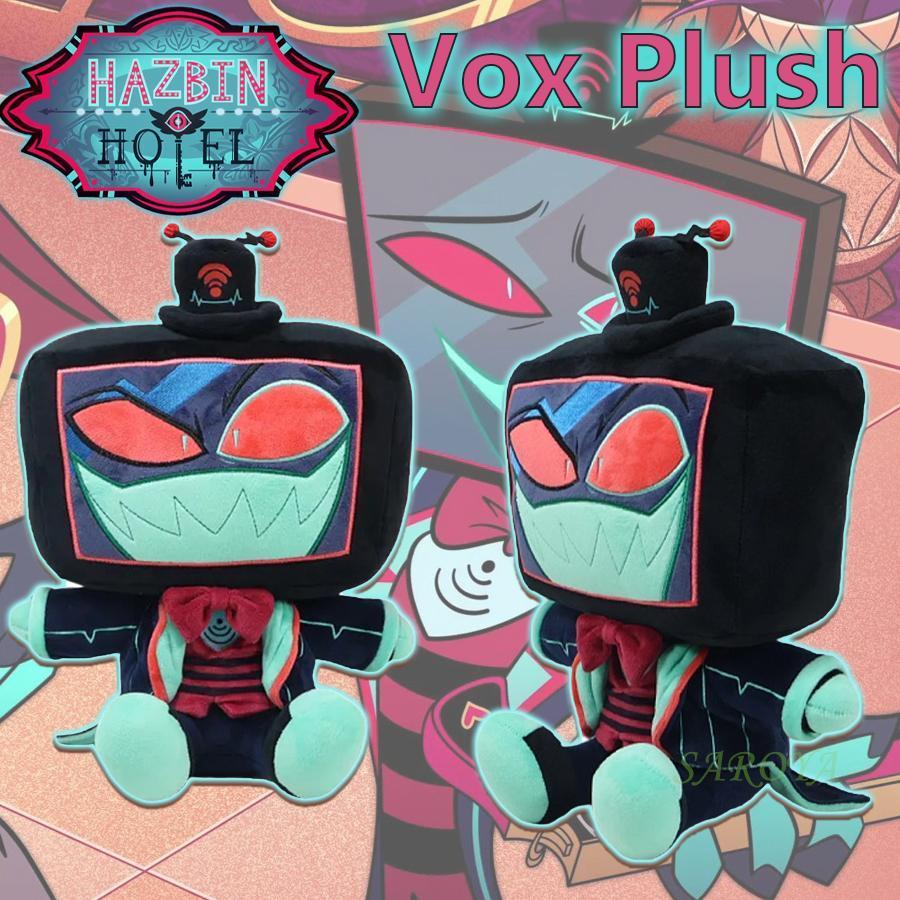 Youtooz Hazbin Hotel Vox Anime Ngoại vi Búp bê nhồi bông sang trọng Mô hình sưu tập Quà tặng sinh nhật cho trẻ em