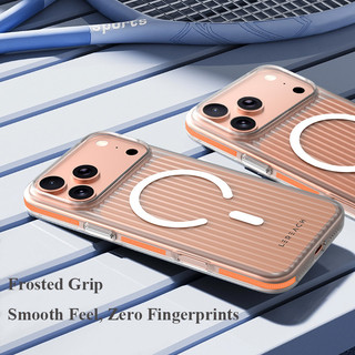 Ốp điện thoại mờ từ tính Lereach cho iPhone 17 Pro Max / iPhone Air / 17 - Chất liệu PC + Nam châm, Chống trượt chống rơi