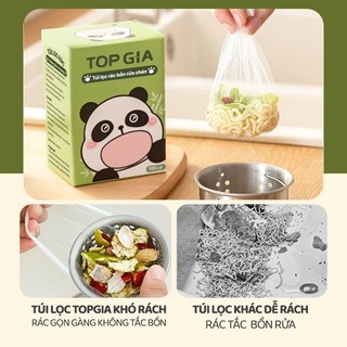 Combo 300 túi lọc rác TopGia bọc đựng rác bồn rửa tiện lợi siêu tiết kiệm TopGia Store 1