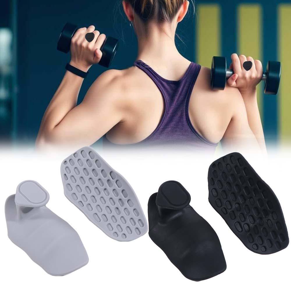 FUHUIOT 1 Đôi Găng Tay Tập Gym, Tay Cầm Nâng Cân Co Giãn Chống Trơn Trượt, Dụng Cụ Tập Ngón Tay Công Thái Học Chống Ma Sát Silicon Palm Grips Deadlift