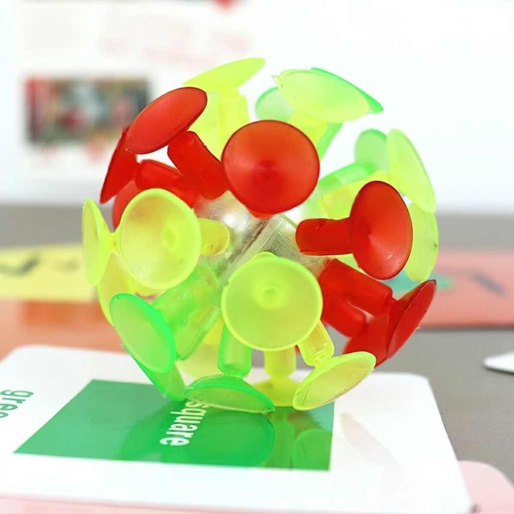 M7 Bóng dính sticky ball, bóng ném dính bảng độ hít cực tốt giáo cụ dạy học tiếng anh cho giáo viên