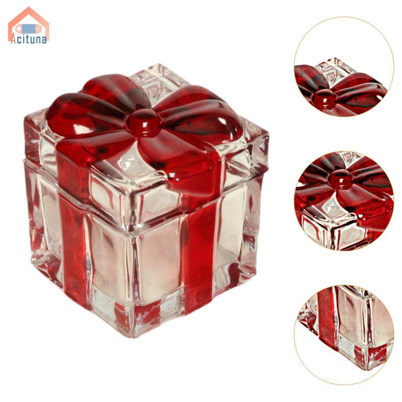 Bình thủy tinh đựng kẹo, Hộp đựng đường có nắp, Hộp lưu trữ vuông để xử lý