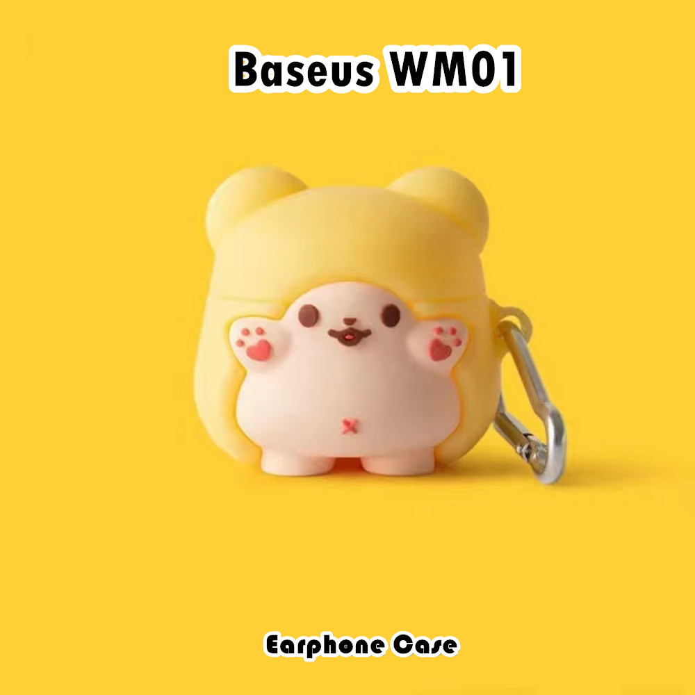 [Ngôi sao tương lai] Dành cho vỏ Baseus WM01 Vỏ silicon mềm Vỏ tai nghe hoạt hình Anime