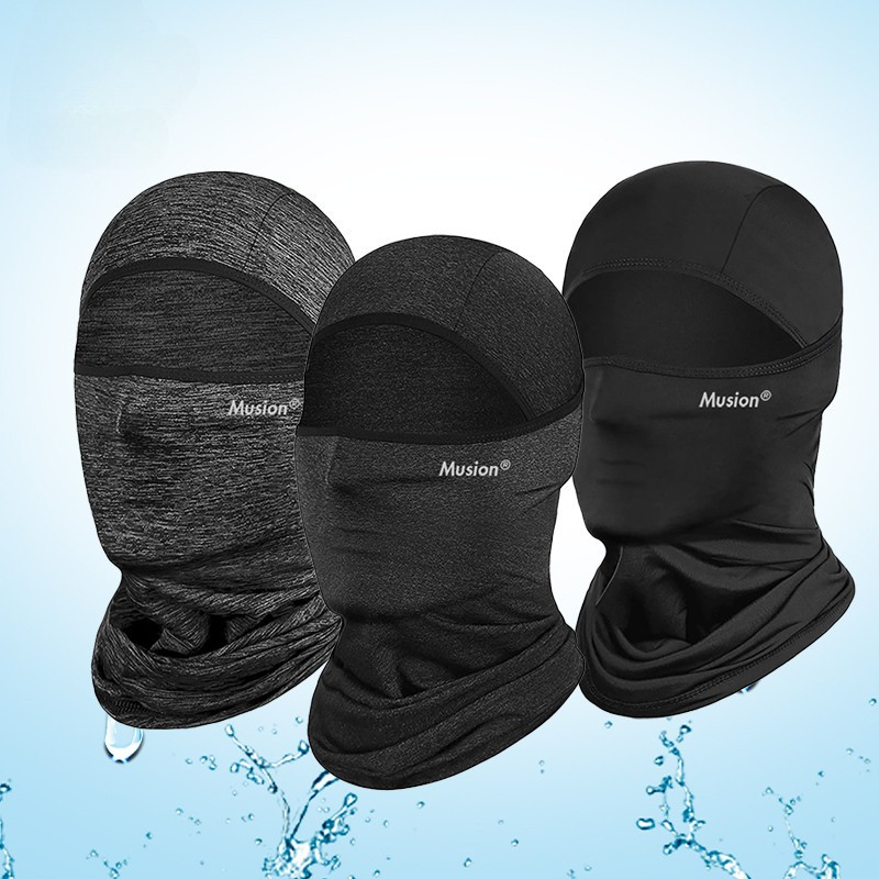 Mặt nạ toàn mặt Musion UV Protection - Ice Silk, chống bụi, mát mẻ