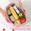 Túi Cơm Trưa Cách Nhiệt, chất liệu chống thấm nước,Dễ dàng mang theo, hoàn hảo cho dân văn phòng và picnic