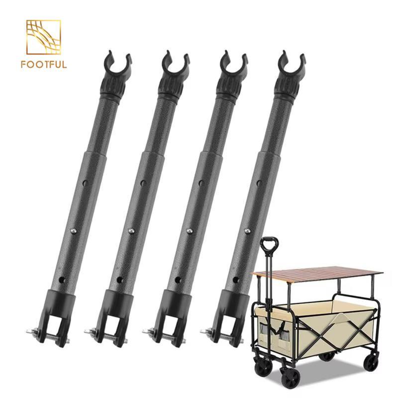 Xe Đẩy Cắm Trại 4x với Bàn Hỗ Trợ Cần Nâng