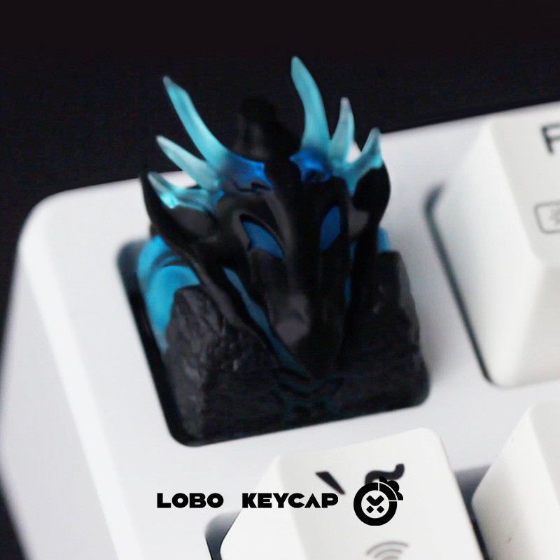 Keycap Artisan Hiệp Sĩ Bóng Tối Resin Thủ Công | KCAP - World of keycaps