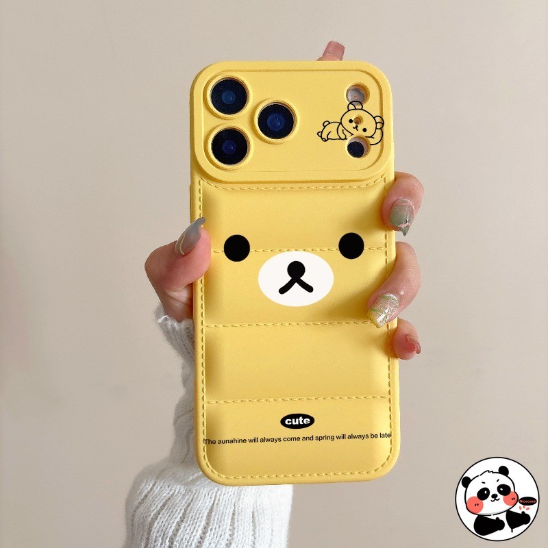 Vỏ áo khoác gấu dễ thương cho Redmi Note 14 13 Pro Plus Turbo 4 Pro + 5G 4G Vỏ điện thoại mềm chống sốc màu kẹo đơn giản