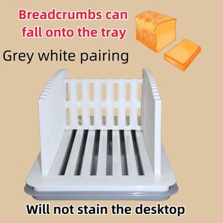 Máy thái bánh mì thủ công có thể điều chỉnh - Bảng cắt lát nhỏ gọn có thể gập lại cho bánh mì Sandwich