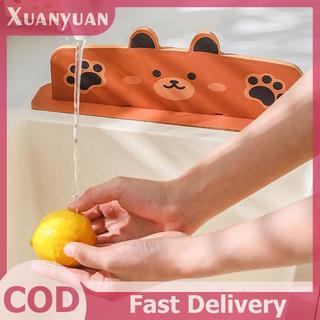 XUAN Silicone Bồn Rửa Chén Nước Bắn Bảo Vệ Chậu Rửa Chống Bắn Chặn Chống Thấm Nước Splatter Màn Hình Chống Nước Ban VN