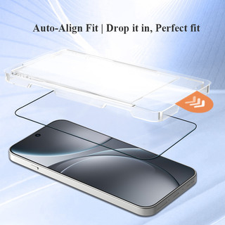Kính cường lực bảo vệ màn hình Lereach cho OPPO Find X9 Ultra / X8 Ultra / X9 Pro / X9 với hộp định vị không bụi, tự động liên kết, HD Clear
