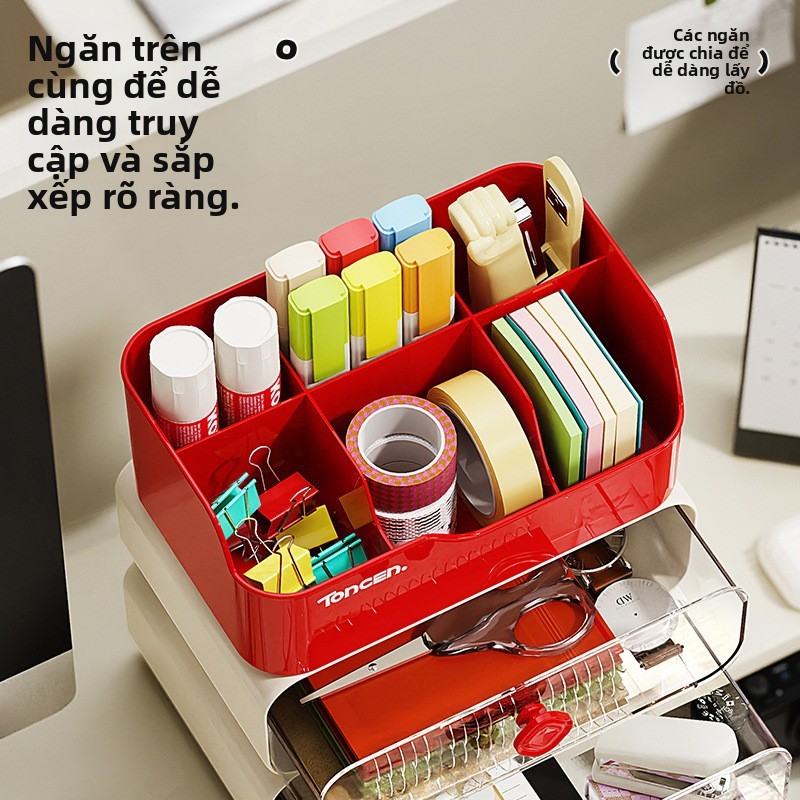 Loại ngăn kéo để bàn Hộp lưu trữ đa chức năng-Mỹ phẩm lưu trữ, Đồ dùng học sinh và đồ dùng văn phòng