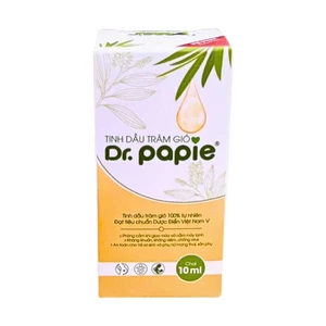 Tinh Dầu Tràm Gió Dr.Papie Nguyên Chất 100% – Giữ Ấm, Phòng Cảm Cúm Cảm Lạnh Cho Trẻ Sơ Sinh