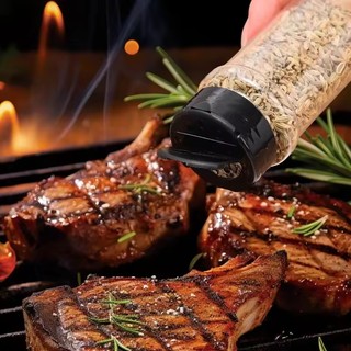 3 / 6 / 9 Chai Gia Vị Lật Đôi PET Dung Tích Lớn - Bếp BBQ Muối Tiêu Gia Vị Bình Lắc