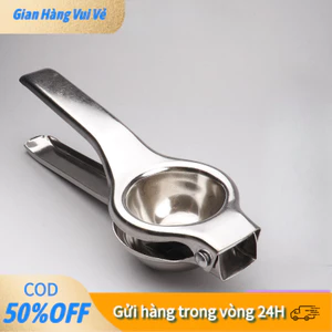 【24h】Dụng Cụ Vắt Chanh Cam Trái Cây Thủ Công, Inox Bền Đẹp, Kích Cỡ Lớn, Vắt Kiệt Nhanh Không Mỏi
