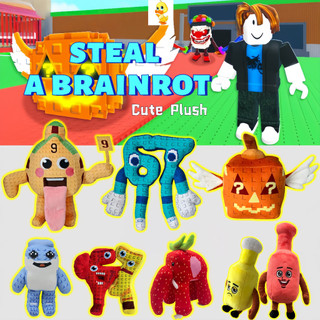 P.L.U.S Roblox Trộm Một Brainrot Đồ Chơi Sang Trọng Dâu Đỏ Voi Sang Trọng Búp Bê Ngôi Nhà Dễ Thương Số 9 Sang Trọng Não 67 Đồ Chơi Búp Bê Mới Ma Quái Khối May Mắn Sang Trọng Đồ Chơi Trẻ Em Vui Nhộn Quà Tặng COD