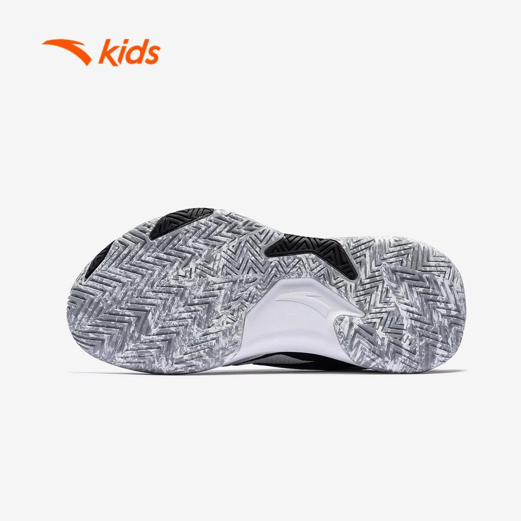 ANTA Kids Giày Bóng Rổ Thể Thao Bé Trai 3125D1109 Size 34 - 41 NI-Lin Basketball Bám Sàn, Hỗ Trợ Vận Động Chân Bé