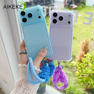 Ốp điện thoại mờ dây đeo sang trọng mùa thu đông cho OPPO Reno 14F 14 13 13F 12 12F 11 11F 10 9 Pro Plus 8 Pro 7 Lite 7Z 5G 4G Vỏ mềm trong suốt sang trọng bốn góc Vỏ mềm chống sốc